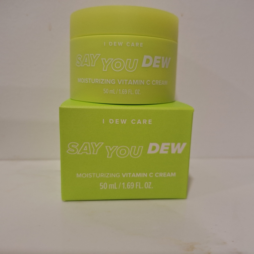 Say You Dew Moisturizing Vitamin C Cream - Green